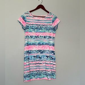 Barely Worn Lily Pulitzer Colorful Cotton Shift Dress